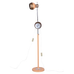 Original-Art-Déco-Tischlampe, von Mauro Ferretti, verchromtes Metall, Italien, 1920er Jahre
