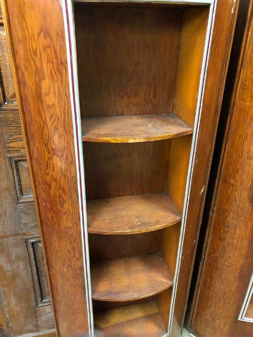 American Original Art Deco Yacht Wood Shelving by Chris Craft Boats