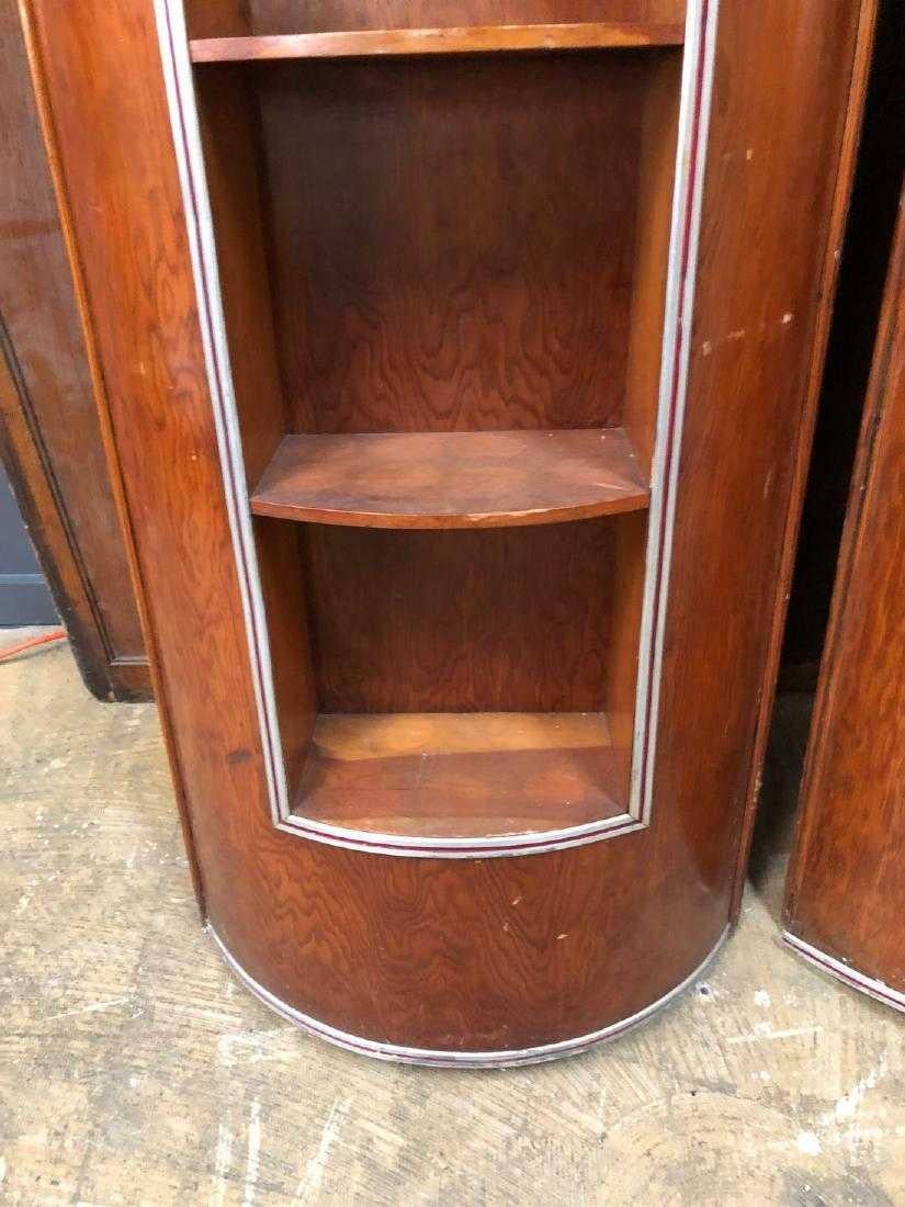 Original Art Deco Yacht Wood Shelving by Chris Craft Boats In Good Condition In Chicago, IL