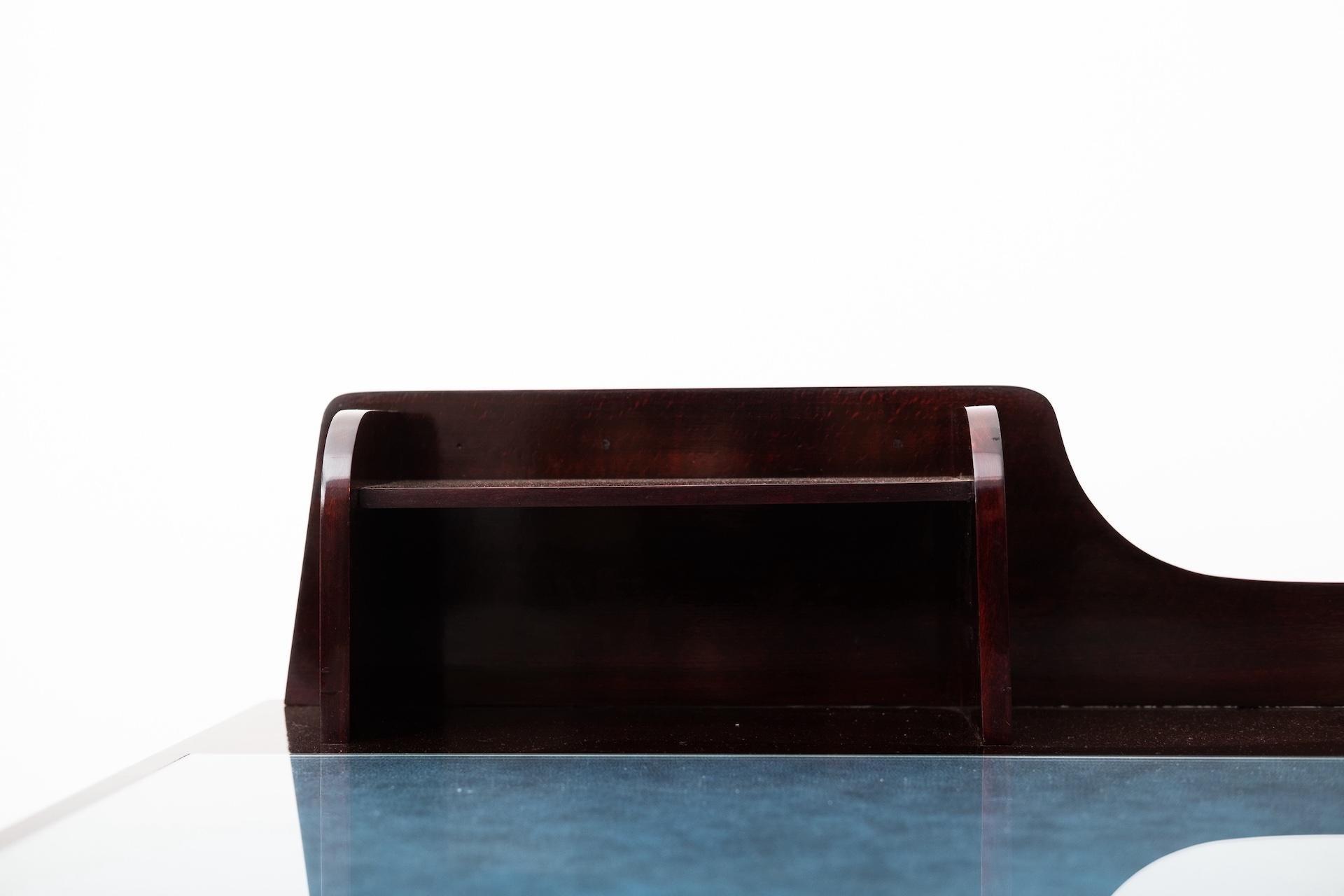 Original Art Nouveau bentwood desk by Gebrüder Thonet (Vienna, around 1914) For Sale 1