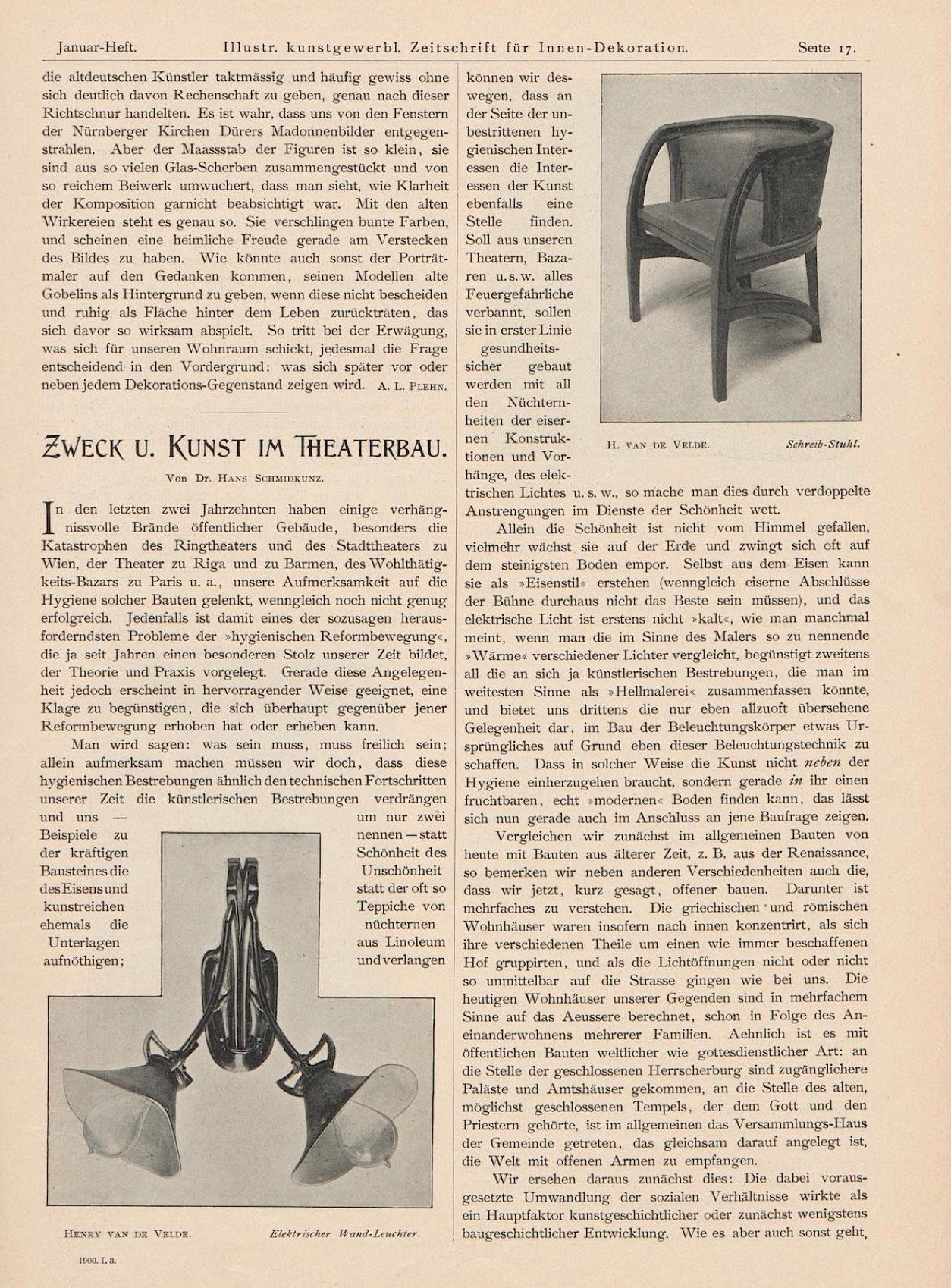 Original Art Nouveau Seating Group, Style Henry v. d. Velde, 1905 (Set of 4)  For Sale 11