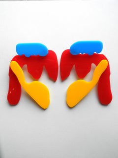 Original Artist Earrings "Giant Movíl"