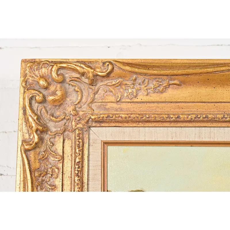 Peinture à l'huile originale signée par l'artiste 