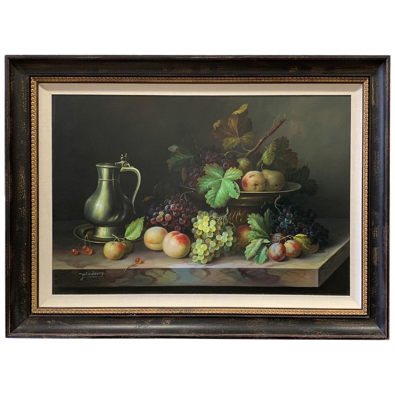 Original Artwork Andrew Pinder Still Life + Signed For Sale