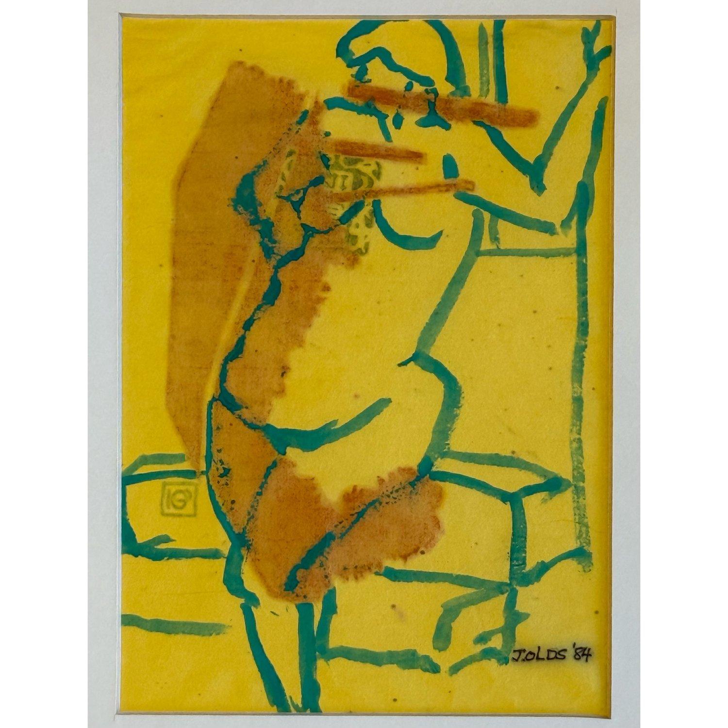 Obra de Arte Original titulada Figura nº 1 de Jean Olds Posmoderno en venta