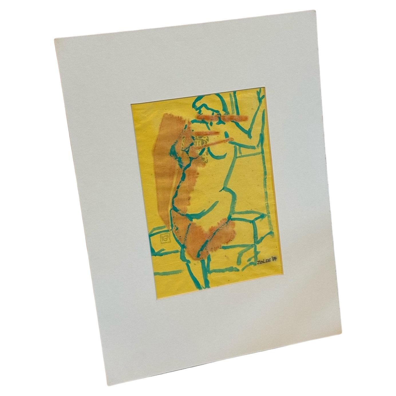 Opera d'arte originale intitolata Figura #1 di Jean Olds