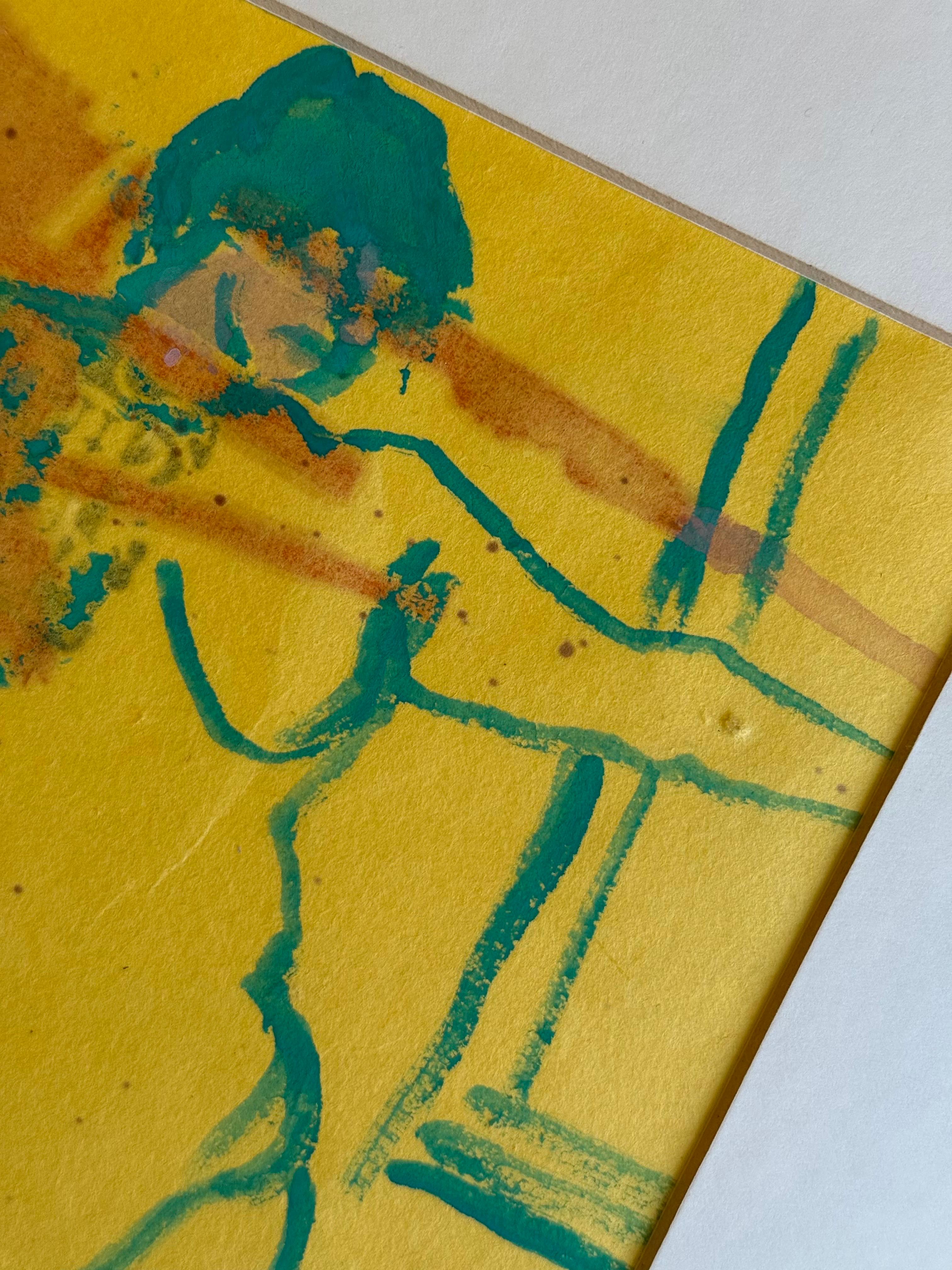 Œuvre d'art originale intitulée Figure n° 2 de Jean Olds Bon état - En vente à Raleigh, NC