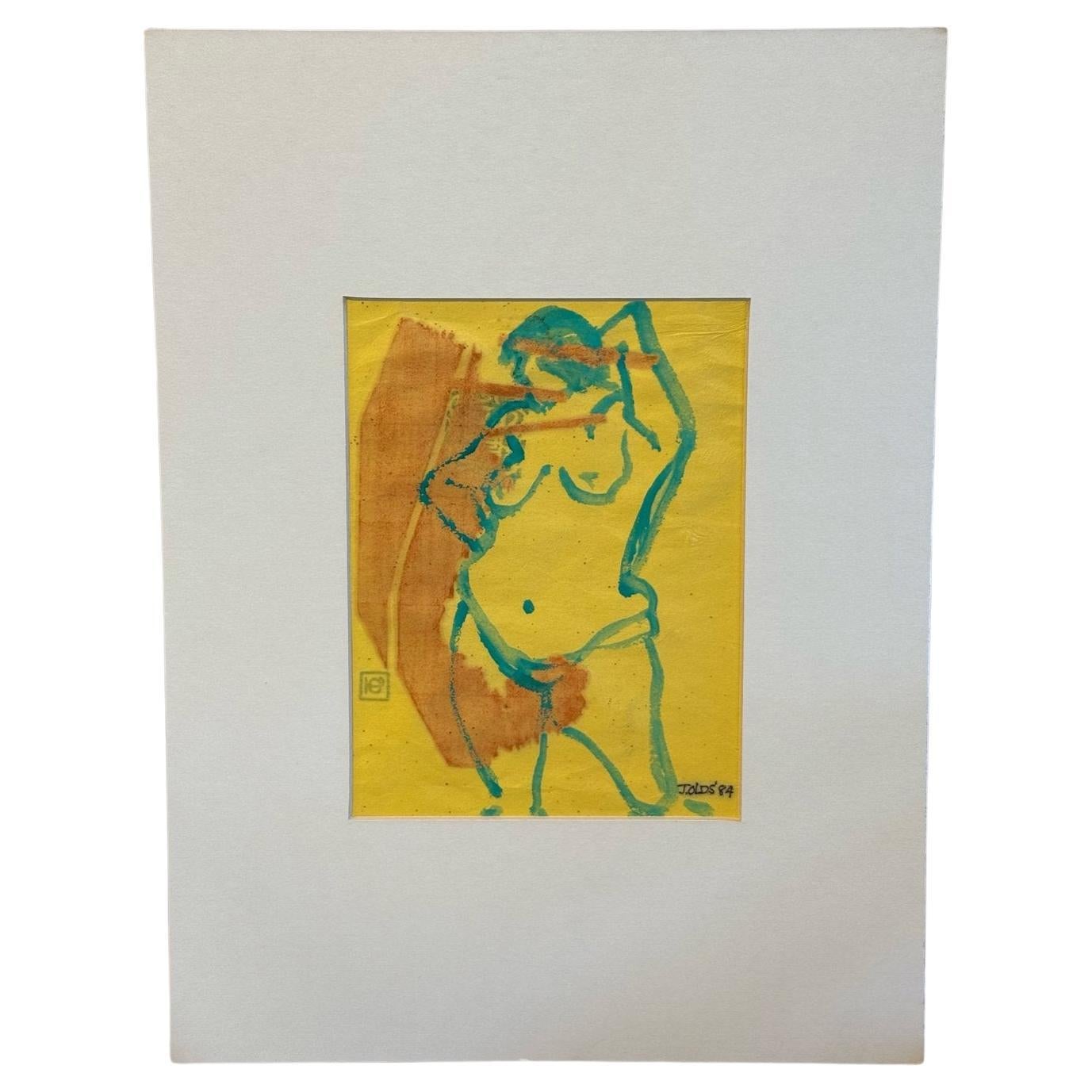 Opera d'arte originale intitolata Figura #3 di Jean Olds