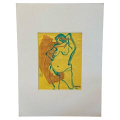 Original Artwork Entitled Figure #3 by Jean Olds