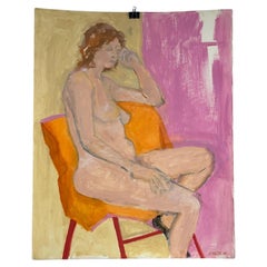 Original Artwork of Nude Woman by Jean Olds