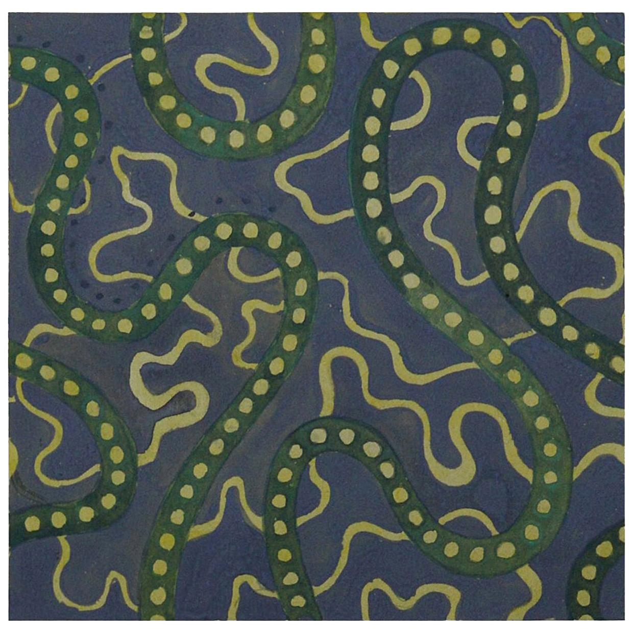 Original Artwork Textile Design, 1897