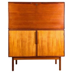 Original Asko Finnland Sekretär Midcentury Schreibtisch Vintage By