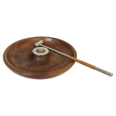 Casse-noisette original Auböck en Wood Wood et Brass avec Hammer