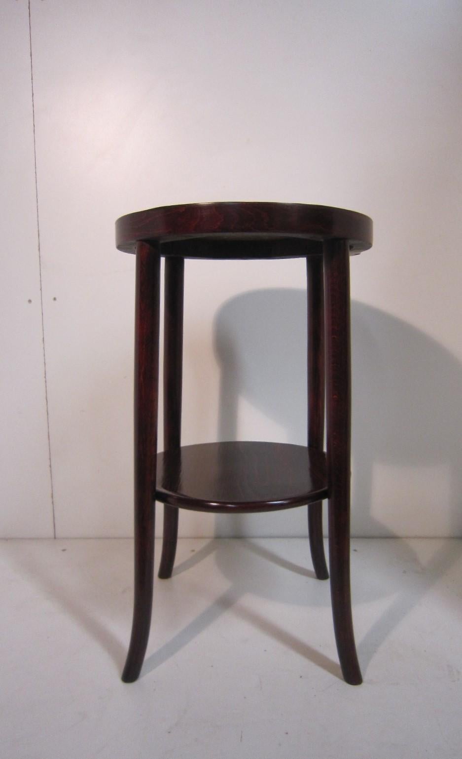 small circular table