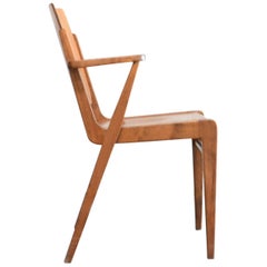 Poltrona Austro originale di Franz Schuster per Wiesner Hager, Austria, 1959
