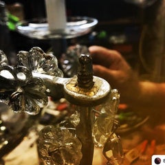 Original Austro, Hungary Baroque Glass Chandelier, 18th Century