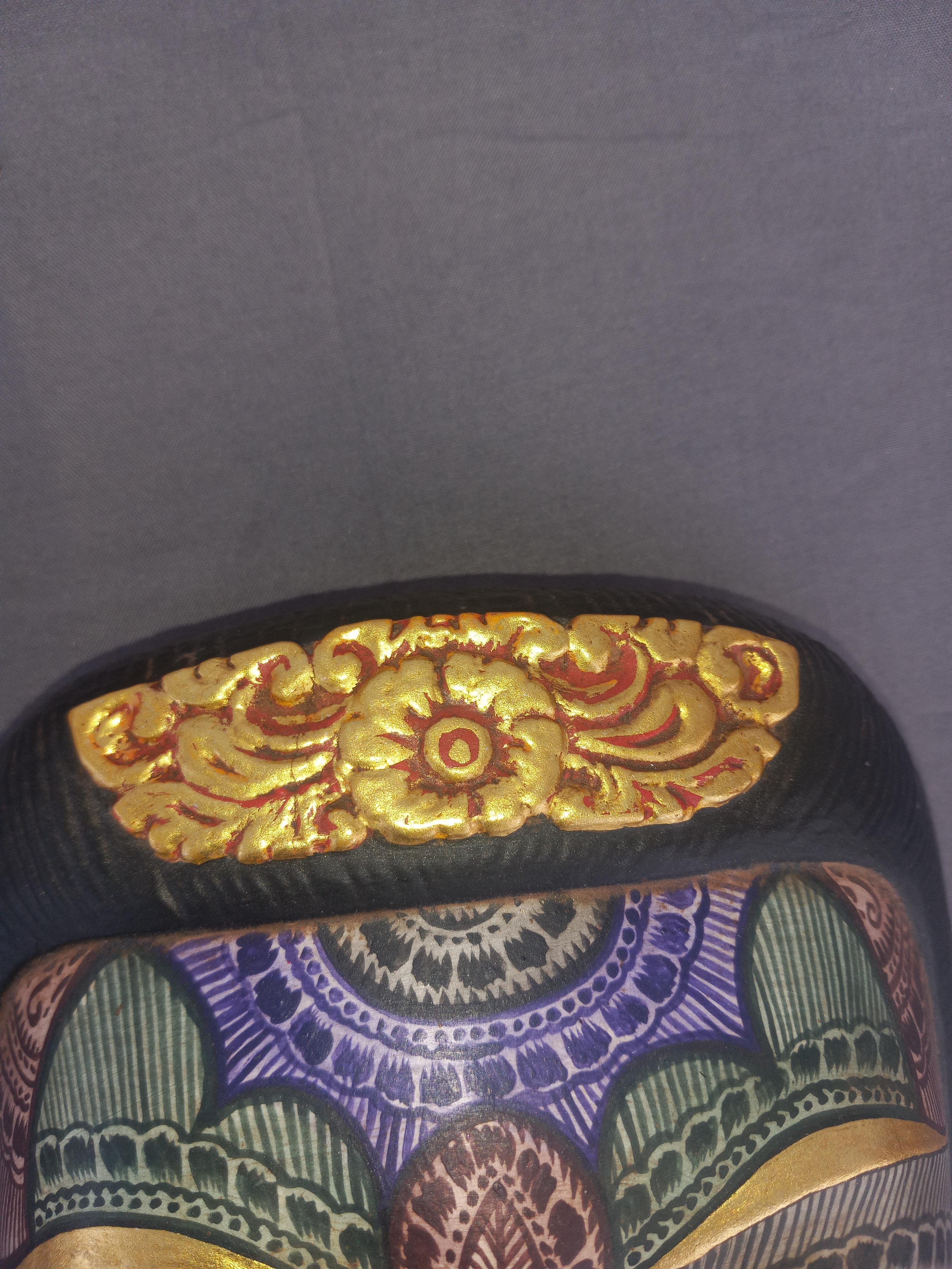 Masques Bali originaux peints à la main, sculptés et fabriqués par Taban en vente 4