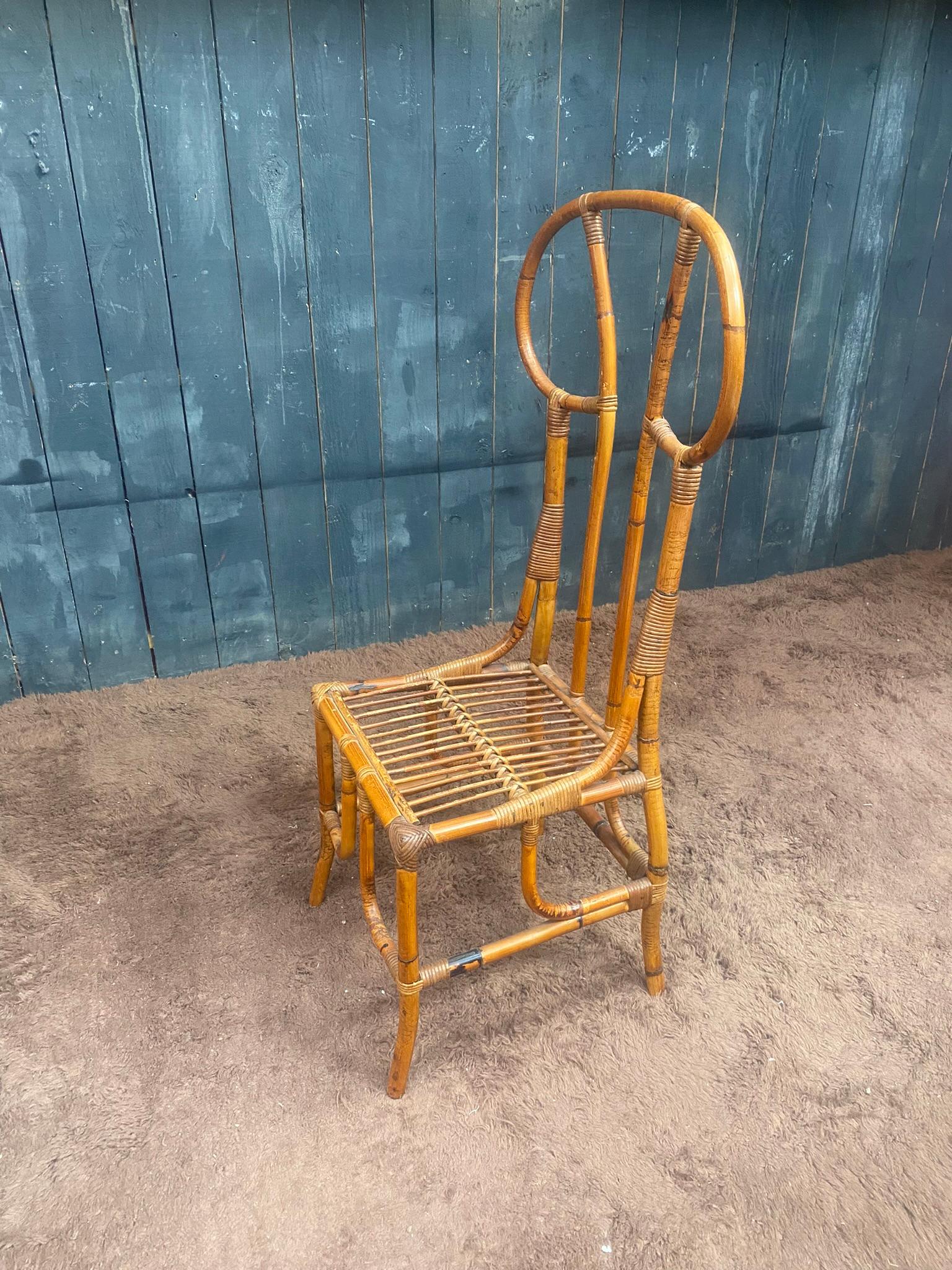 Original Bamboo Chair, circa 1970 For Sale 4