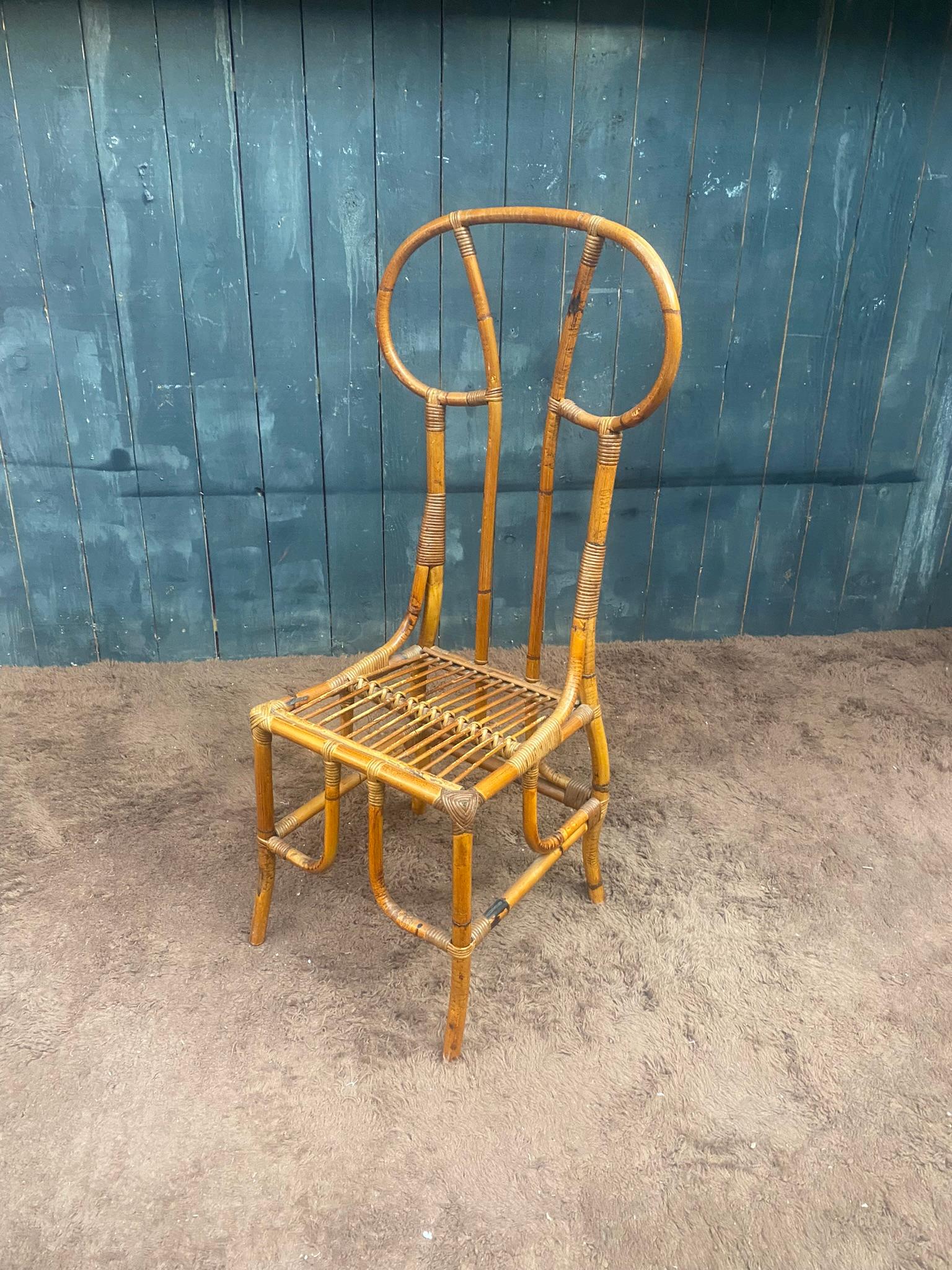 Original Bamboo Chair, circa 1970 For Sale 6