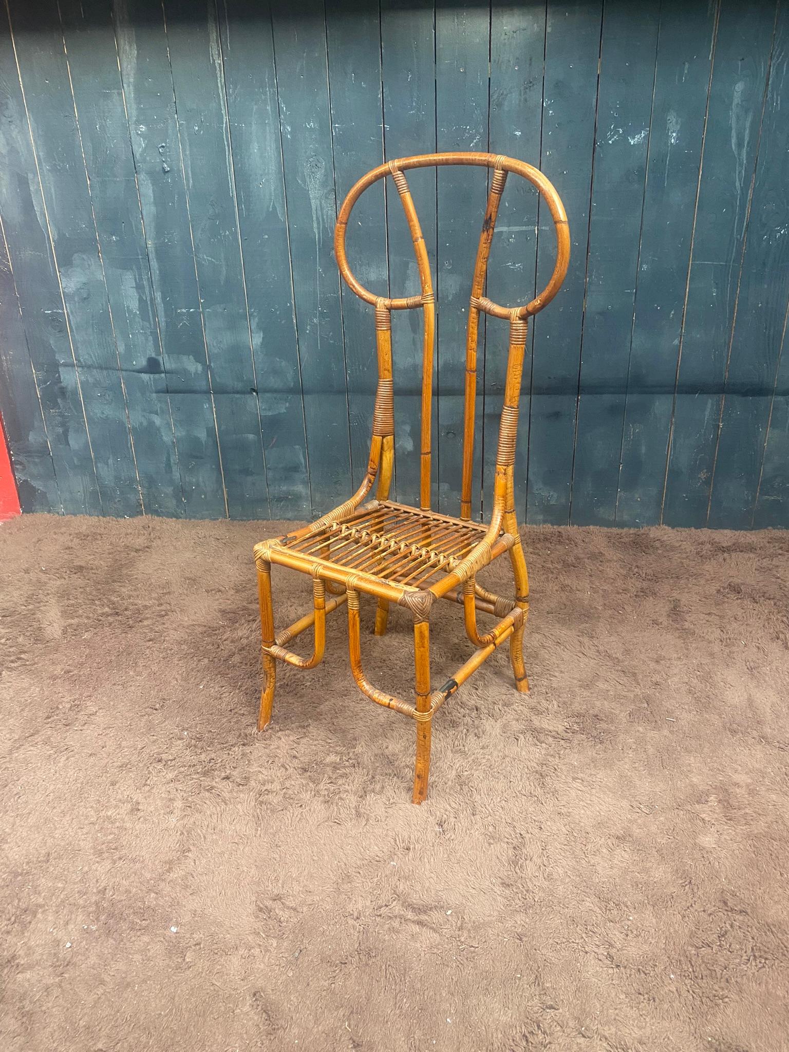 Original Bamboo chair circa 1970

Good condition.