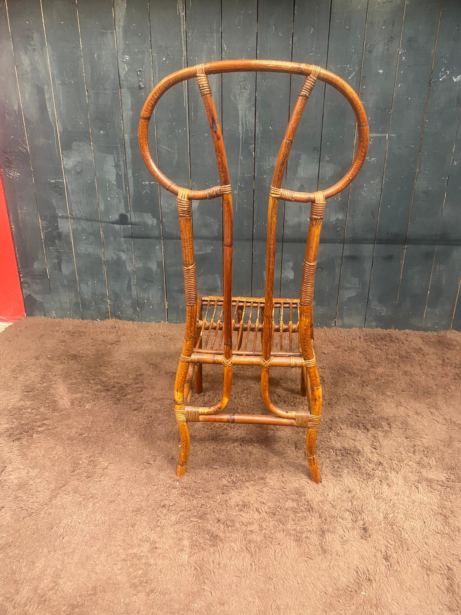 Original Bamboo Chair, circa 1970 For Sale 2