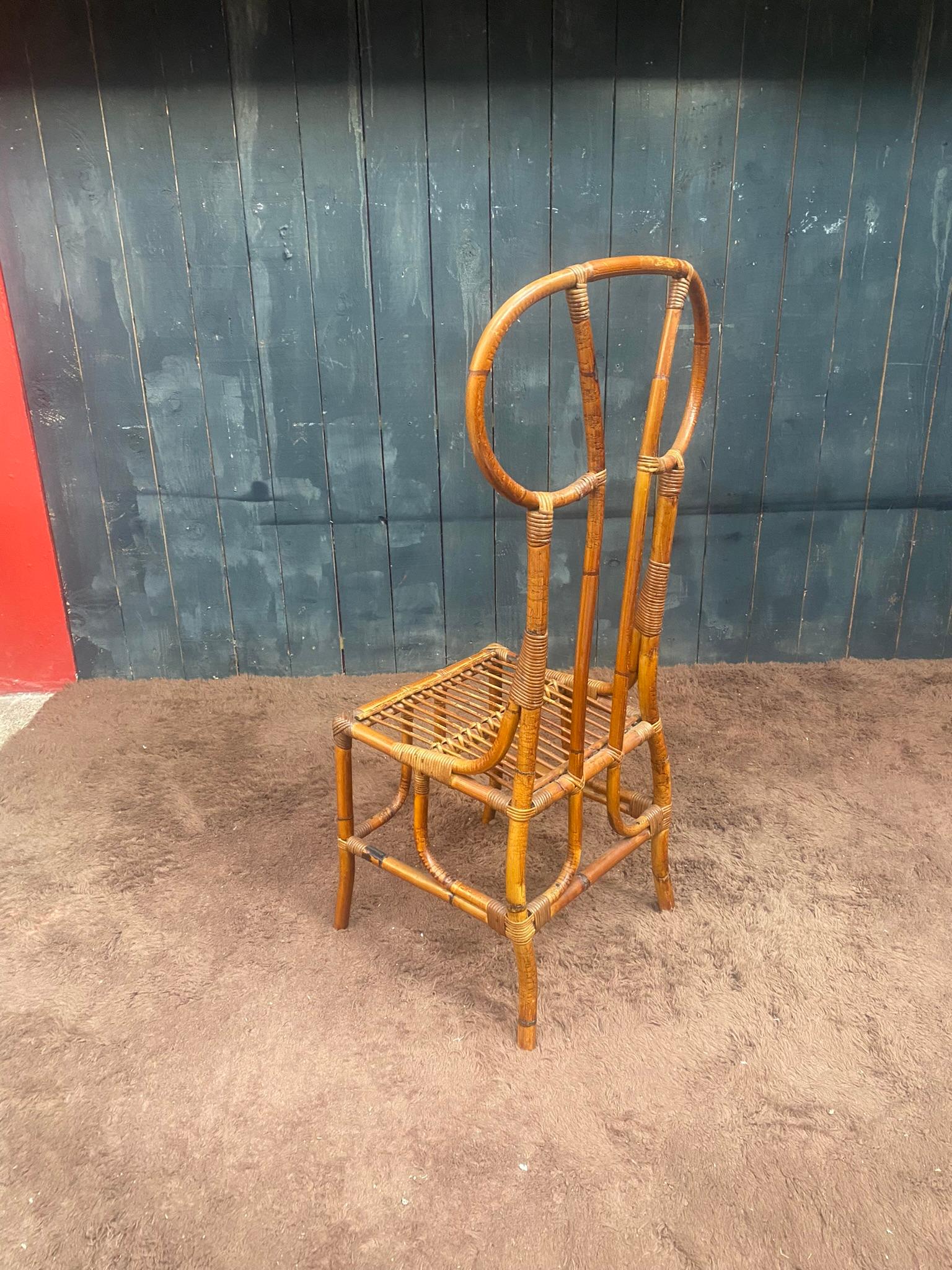 Original Bamboo Chair, circa 1970 For Sale 3