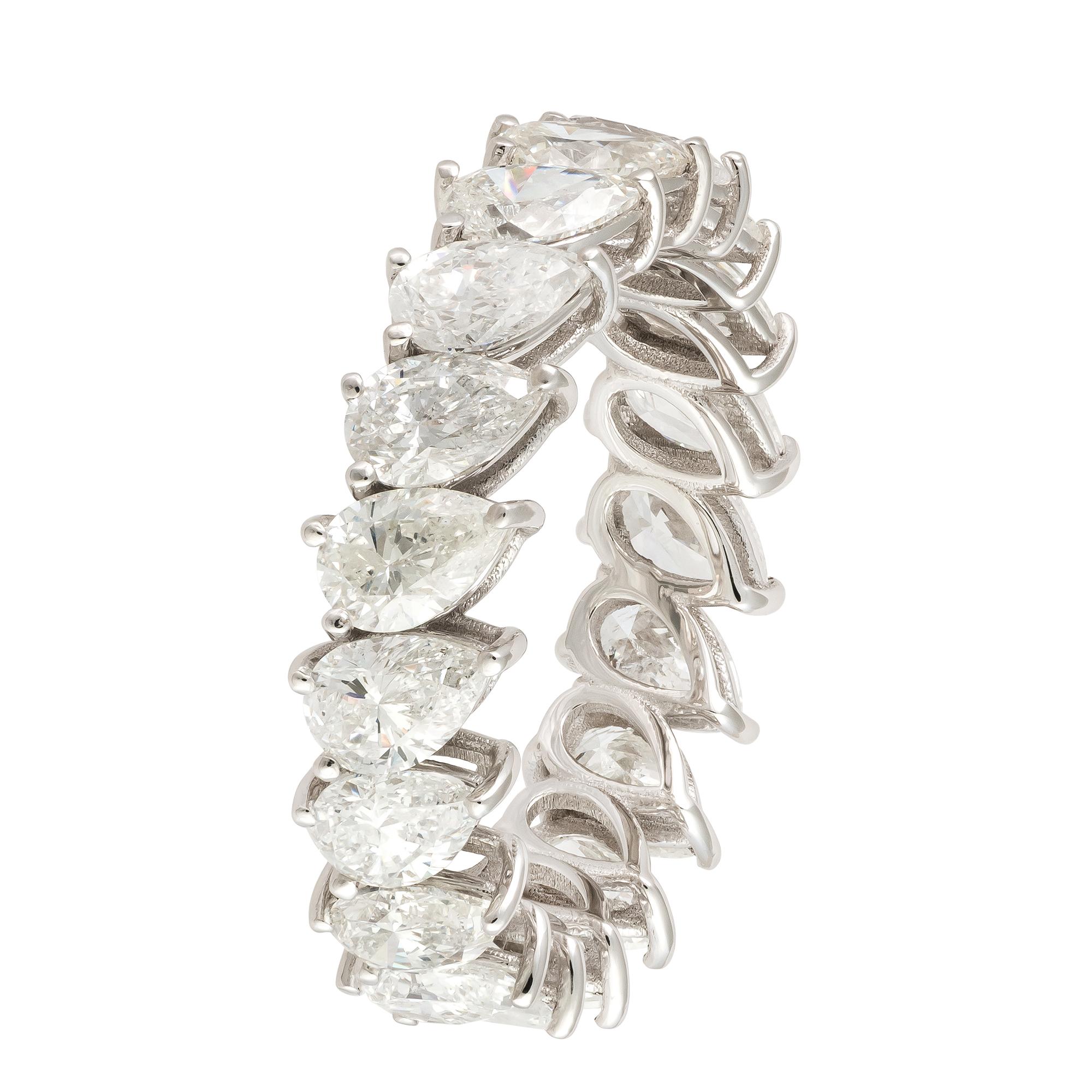in vendita:  Anello Original Band in oro bianco 18 carati con diamante bianco per lei 4