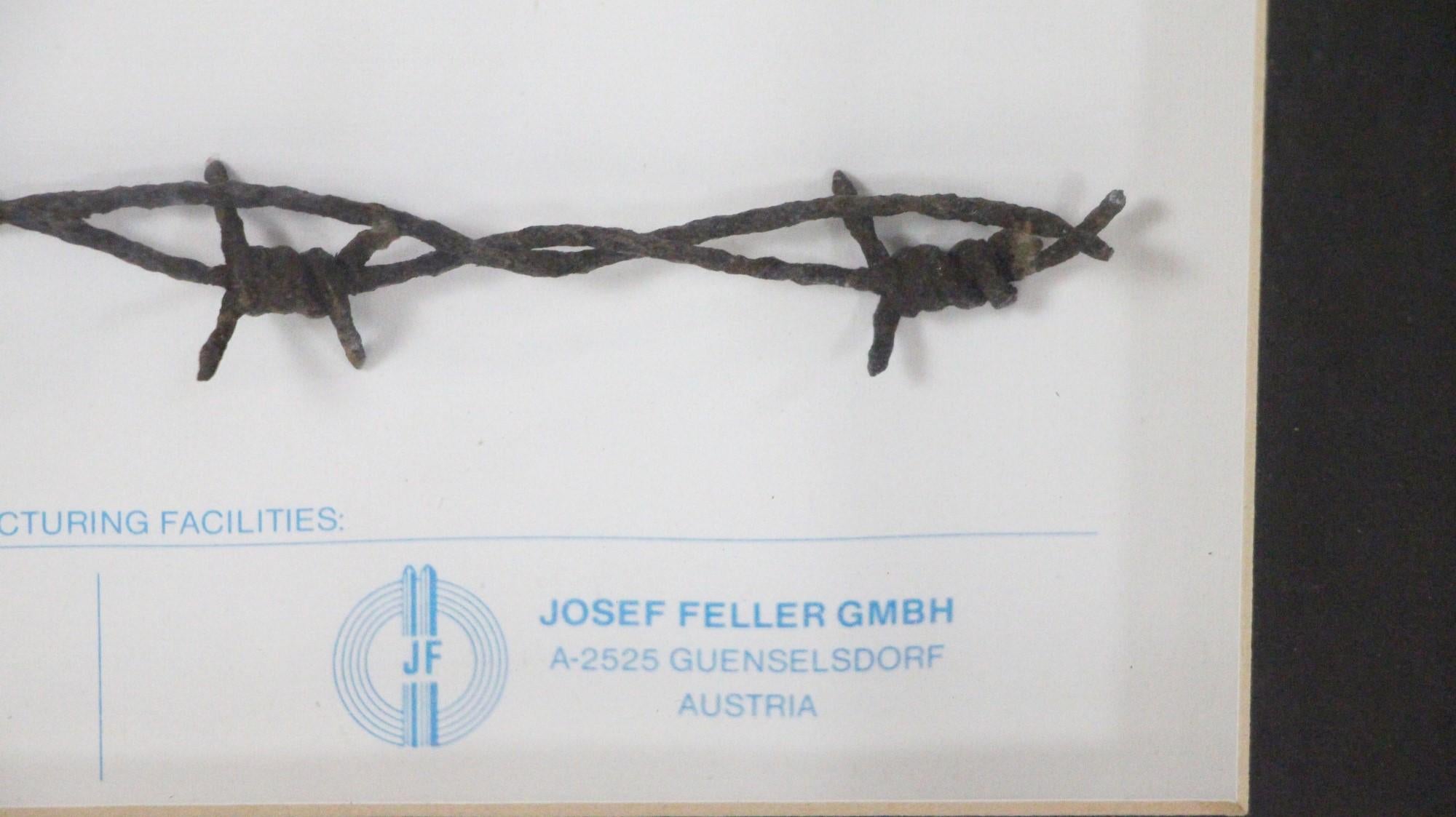 Original Barbed Wire from the 