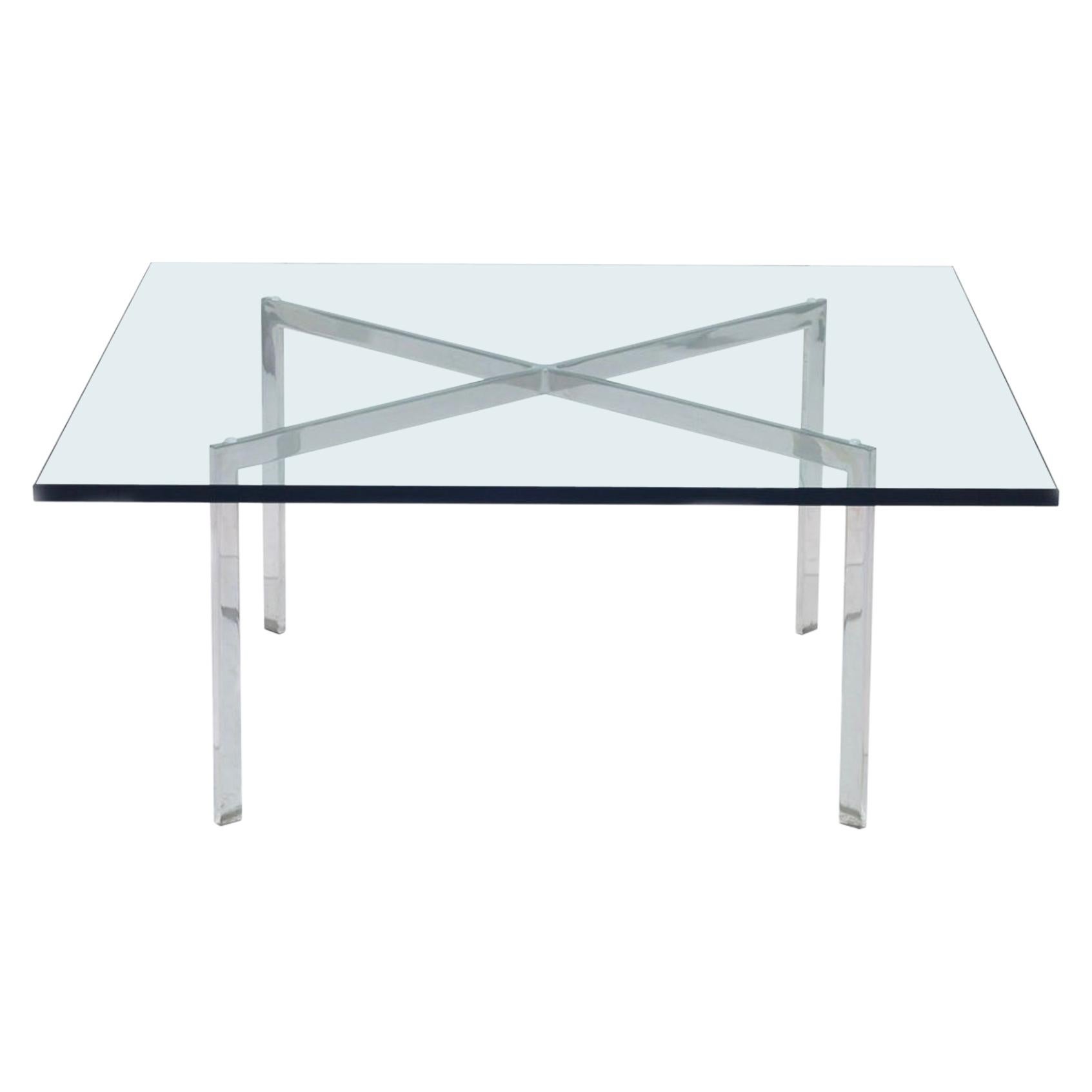 Original Barcelona Coffee Table by Mies van der Rohe for Knoll