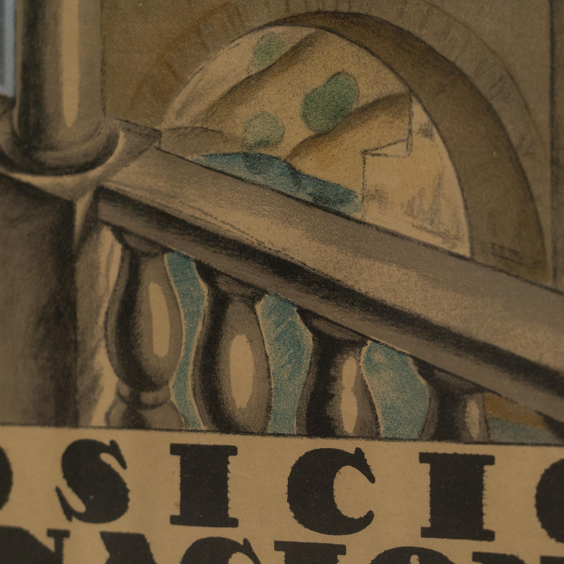 Cartel original de la Exposición Internacional de Barcelona en venta 4