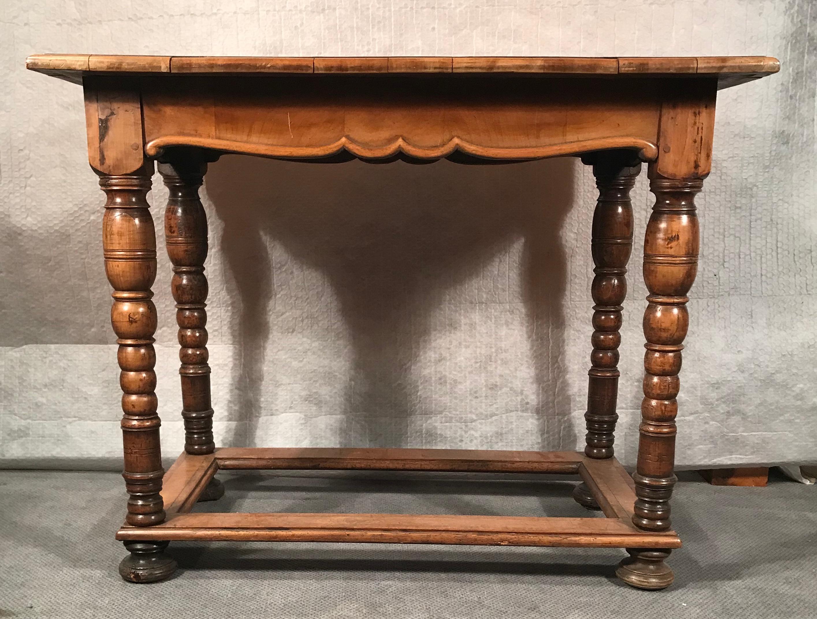 Original Baroque Table, Southern Germany, 18th Century 1