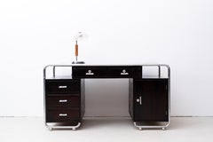 Original Bauhaus-Schreibtisch, Josef & Leopold Quittner zugeschrieben, Wien, 1930
