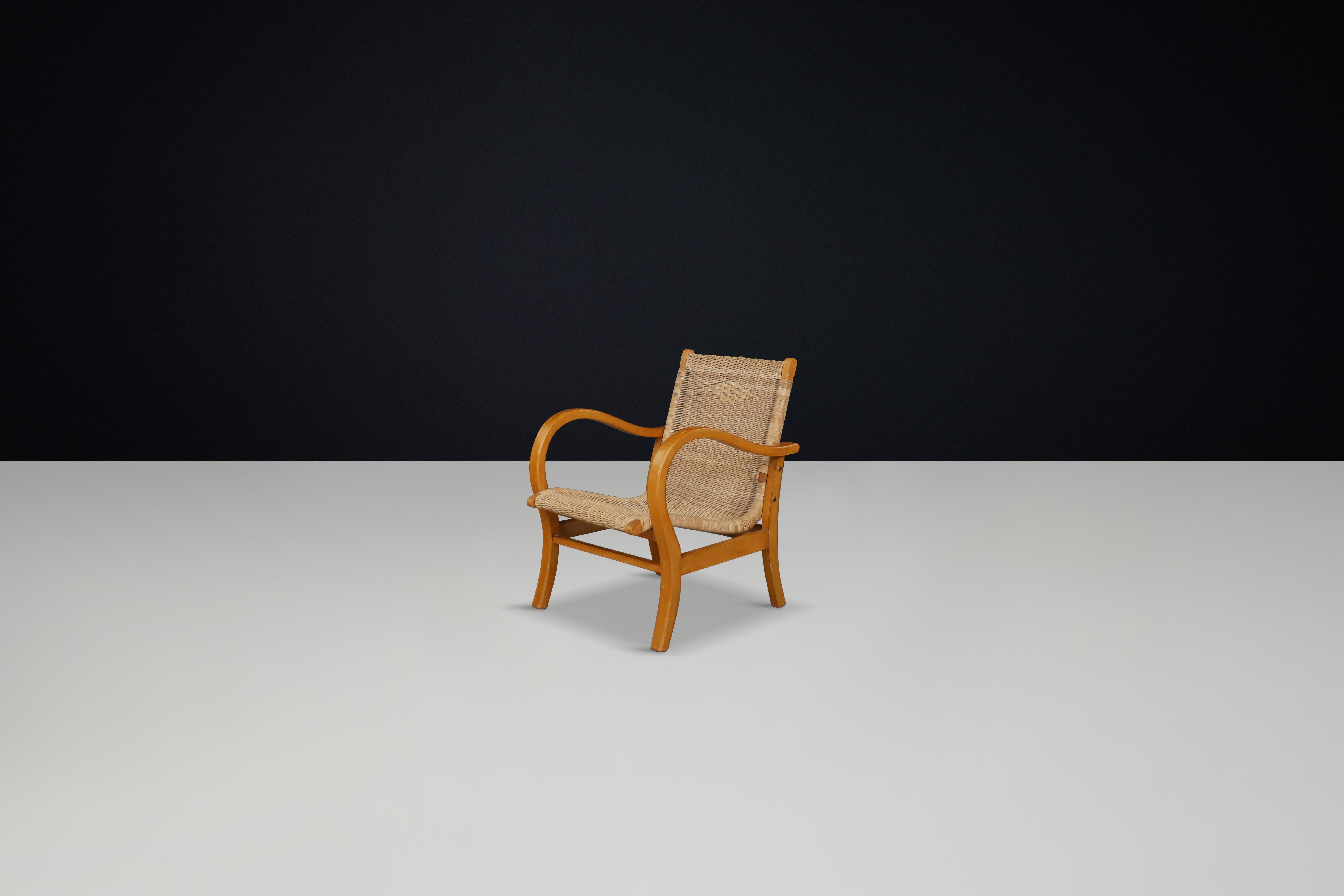 Original Bauhaus Lounge Chair by Erich Dieckmann, Germany, 1930s — Single Chair For Sale 7