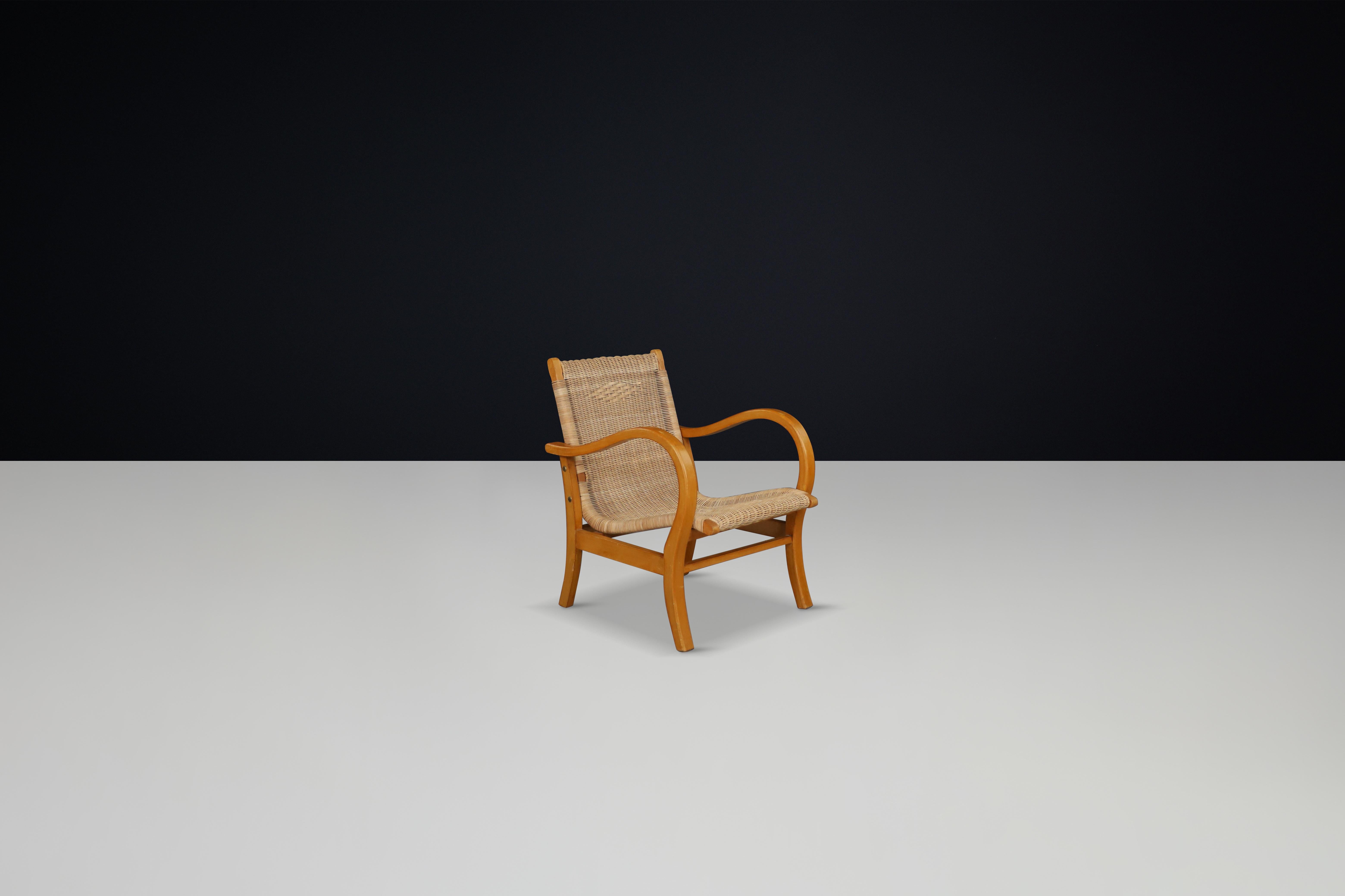 Original Bauhaus Lounge Chair by Erich Dieckmann, Germany, 1930s — Single Chair For Sale 3