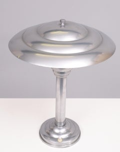 Original Bauhaus Nickel table lamp  1920s Germany