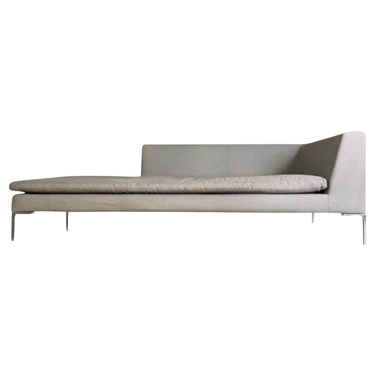 Divano originale B&B Italia Charles Couch Design Chaiselongue in vendita