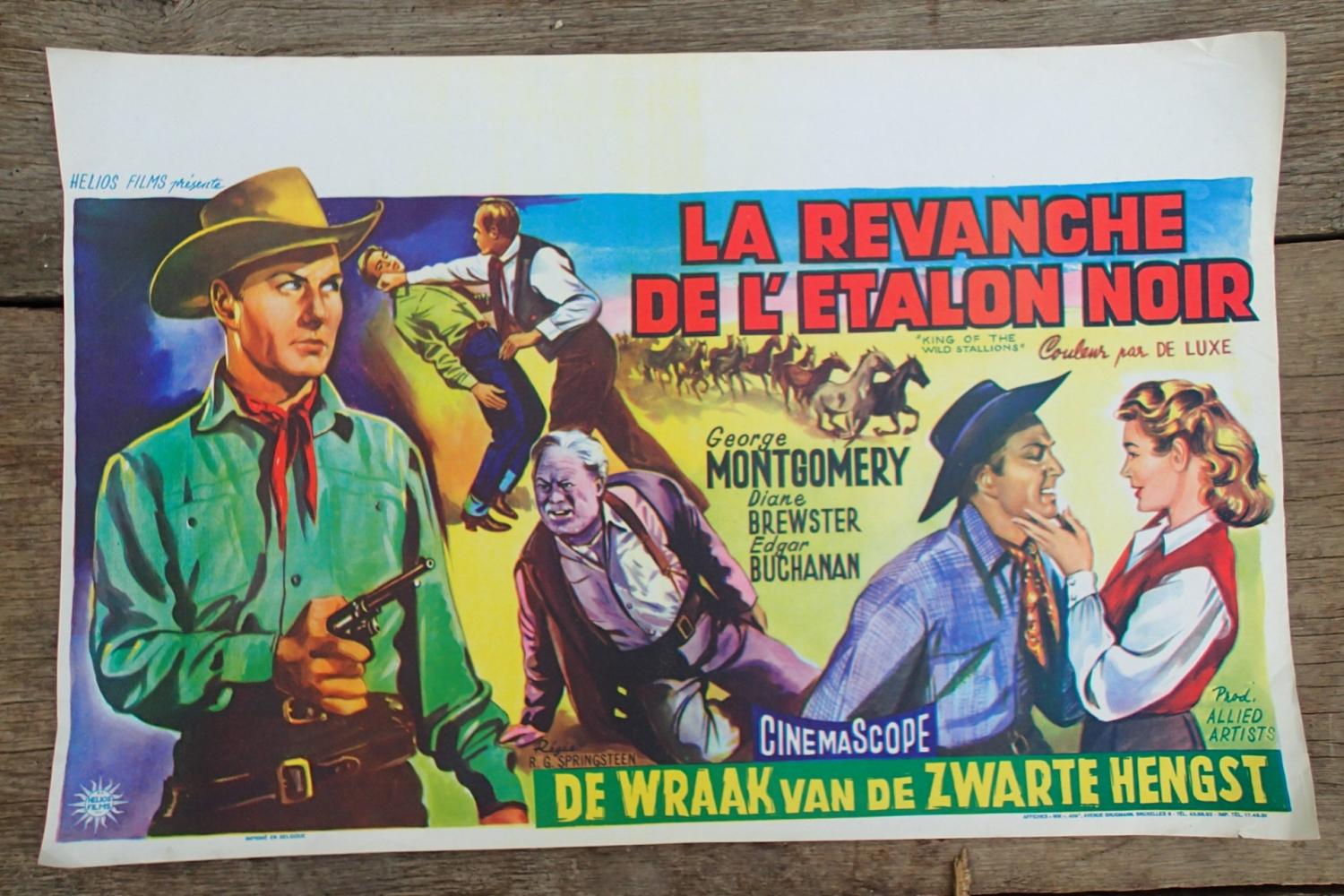 Original Belgian Film Posters, 20th Century In Good Condition For Sale In London, GB