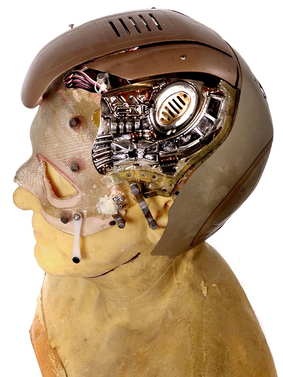 American Original Bicentennial Man Animatronic Head Appliance Worn by Robin Williams