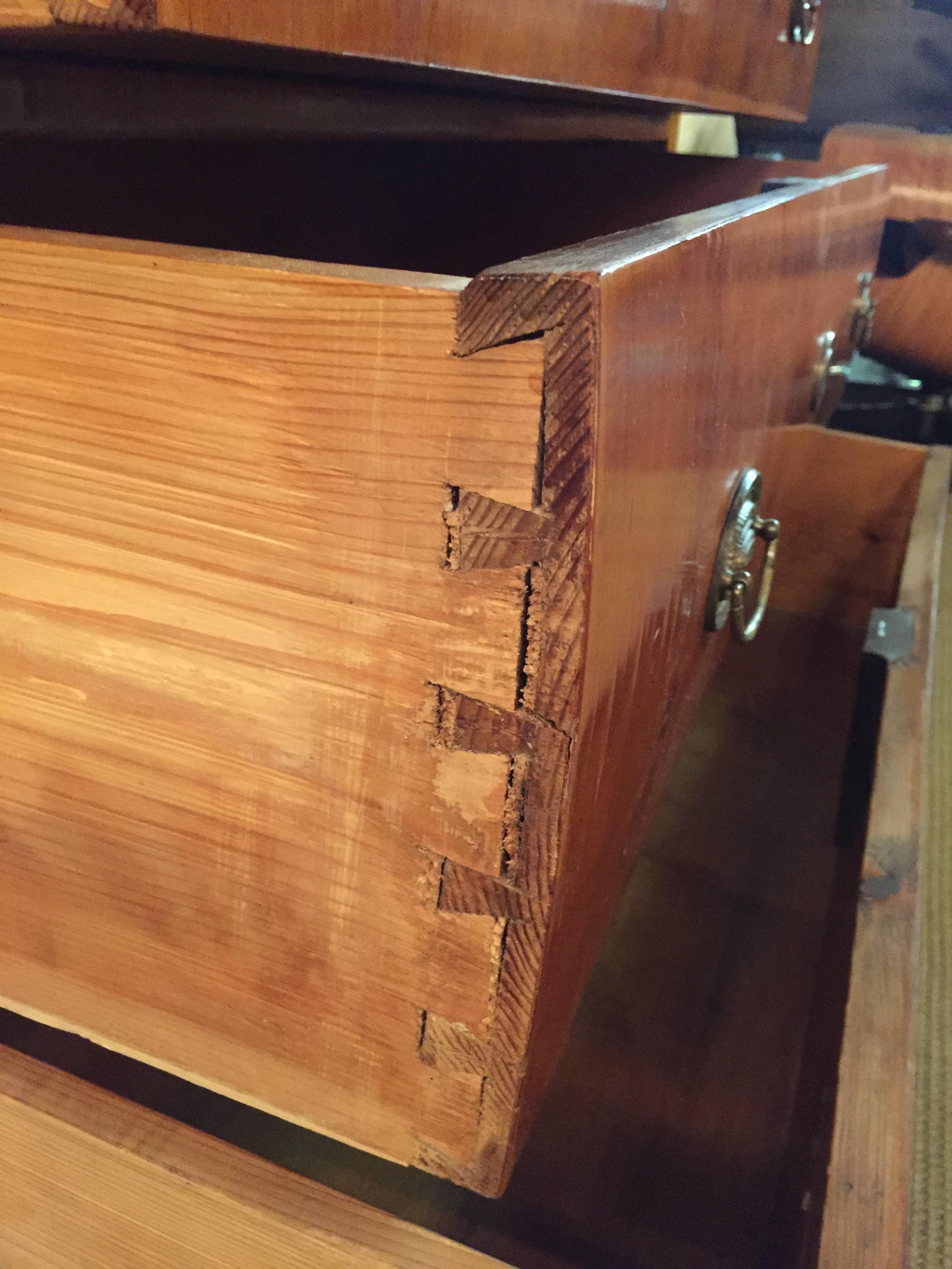 Original Biedermeier Commode Cherrywood 4