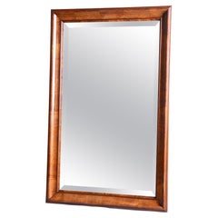 Original Biedermeier Mirror, Walnut, Revived Polish, Czech, 1830s