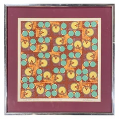 Original Bill Beaver "Fruit Bowl Geometrics" Artwork