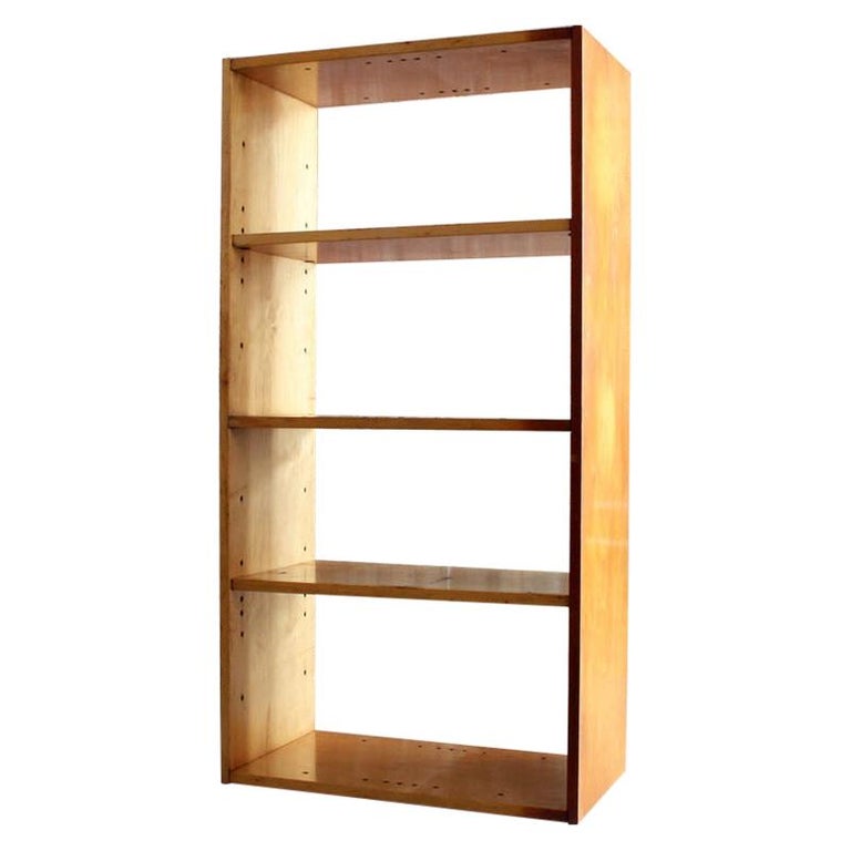 Original Birch Bookcase by Chicago Architect Harry Weese for Artek