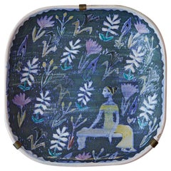Original Birger Kaipiainen Ceramic Hanging Platter