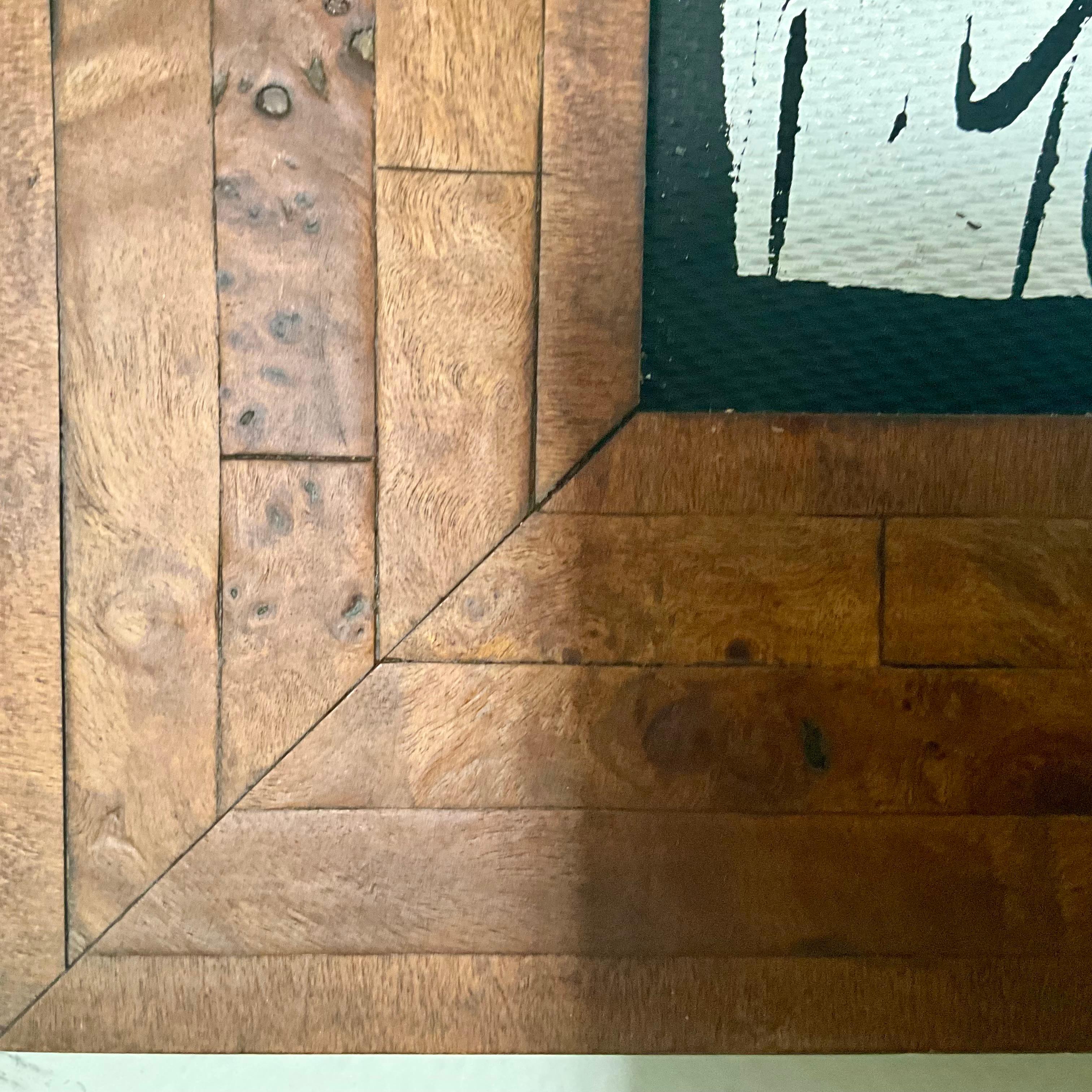 Original Schwarz-Weiß-Gemälde von Peter Keil - Moderne Kunst der Jahrhundertmitte (Ende des 20. Jahrhunderts) im Angebot
