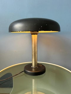Original Black Bauhaus Desk Lamp, 1930s