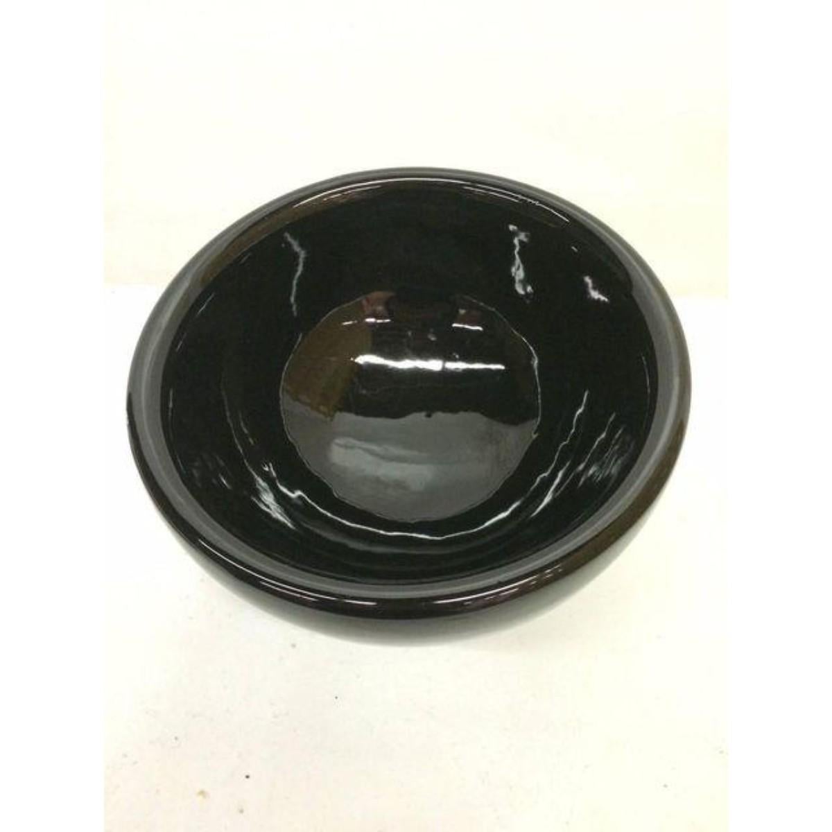 Original Black Bodum Bowl by C Jorgensen In Excellent Condition For Sale In Pasadena, CA