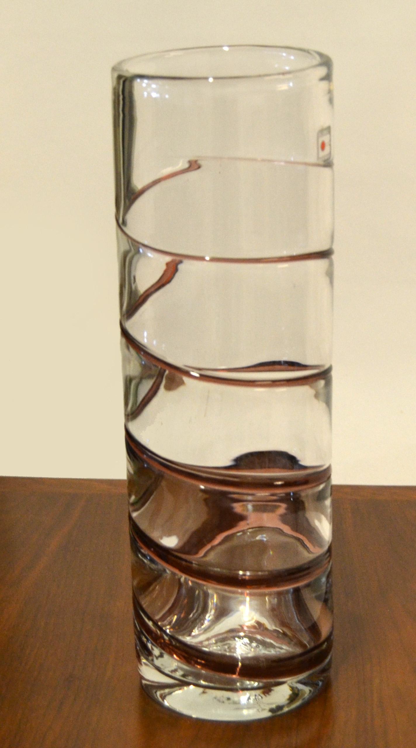 blenko handmade vase