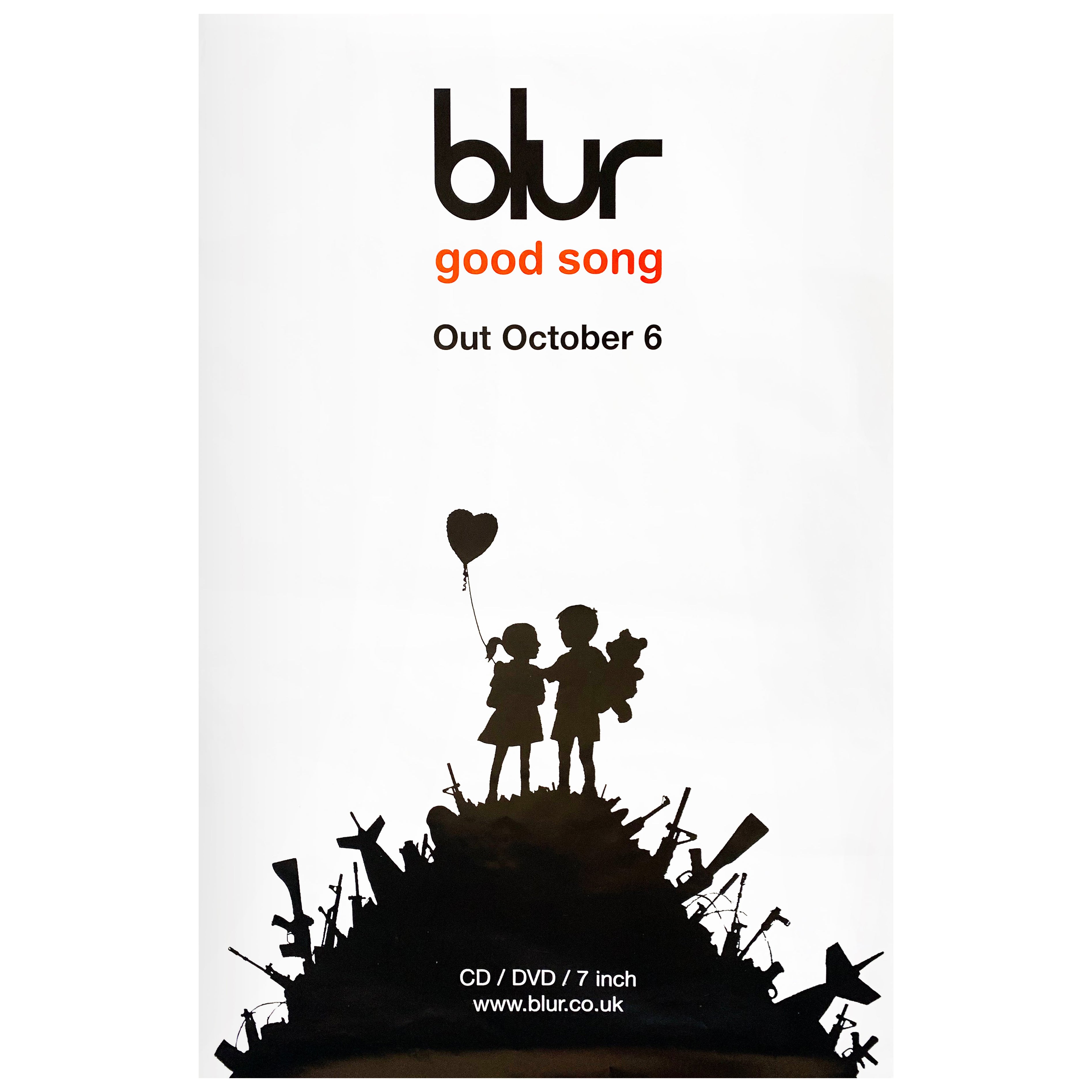 Affiche d'origine Blur Conçue par Banksy en vente