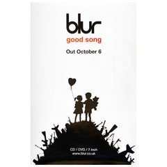 Original Blur Poster Designed by Banksy