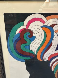 Póster original de Bob Dylan por Milton Glaser
